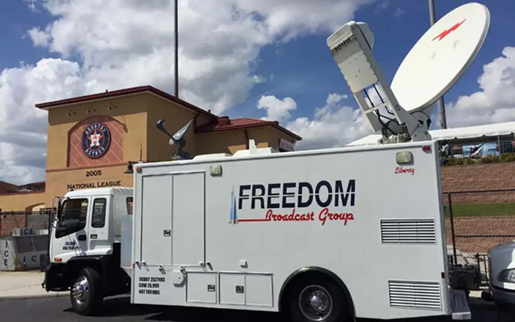 Satellite Uplink & Transmissions Truck